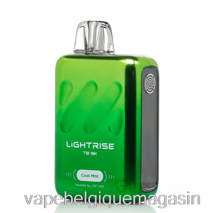 Vape Shop Bruxelles Perdu Vape Lightrise Tb 18k Jetable Menthe Fraîche